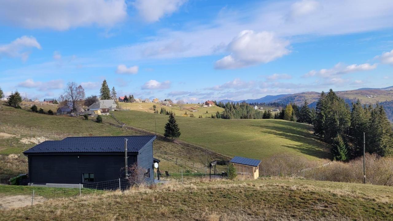 Black Wood Cabin Mărişel Zewnętrze zdjęcie